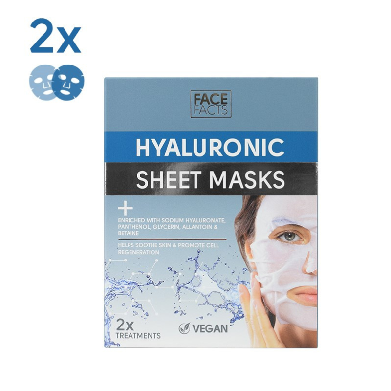 2x Hyaluronic Sheet Mask