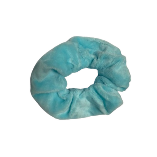 Hair scrunchy - blue