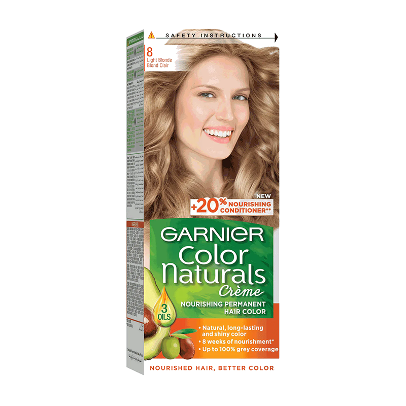 Color Naturals 8/ Light Blond