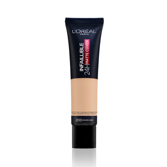 OMP Infallible Matte Cover Foundation 200 Gold Sand