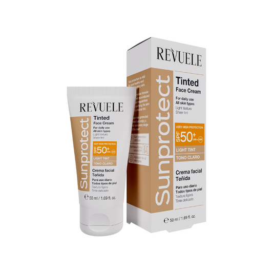 REVUELE SUNPROTECT TINTED FACE CREAM – LIGHT TINT, SPF 50+