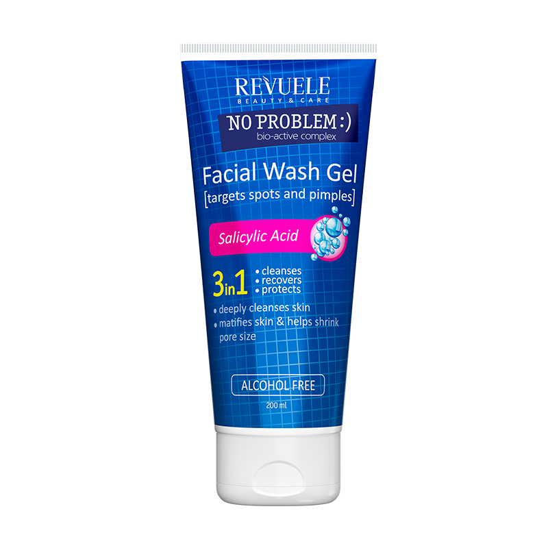 REVUELE NO PROBLEM Washing Gel with Salicylic Acid