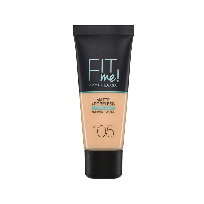 Maybelline Fit Me Matte Poreless Foundation 105 Natural Ivory