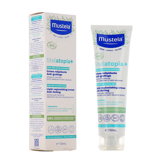 STELATOPIA + Lipid-replenishing cream, anti-itching, certified organic