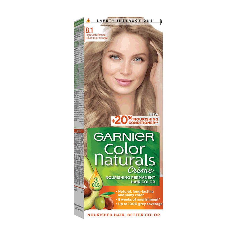 Color Naturals 8.1/ Light Ash Blond