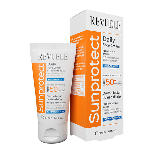 SUNPROTECT DAILY FACE CREAM – MOISTURE BOOST, SPF 50+