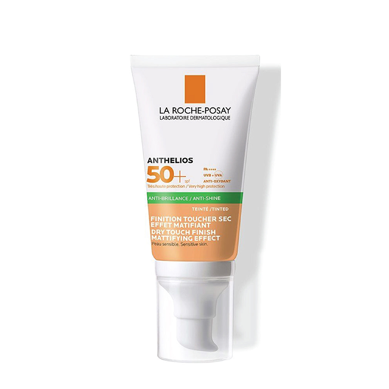 ANTHELIOS DRY TOUCH ANTI-SHINE TINTED SPF50