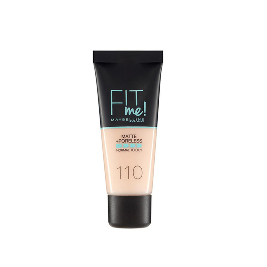 Maybelline Fit Me Matte Poreless Foundation 110 Porcelain