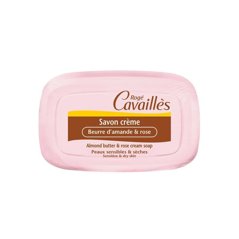 SAVON CREME BEURRE D'AMANDE & ROSE