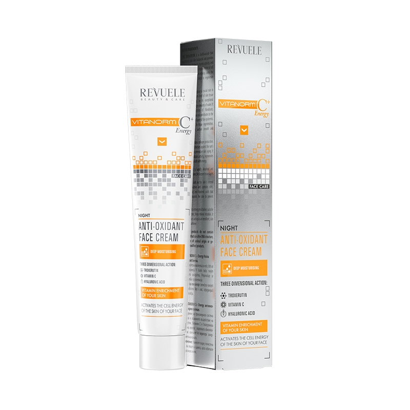 REVUELE VITANORM C+Energy Night anti-oxidant face cream