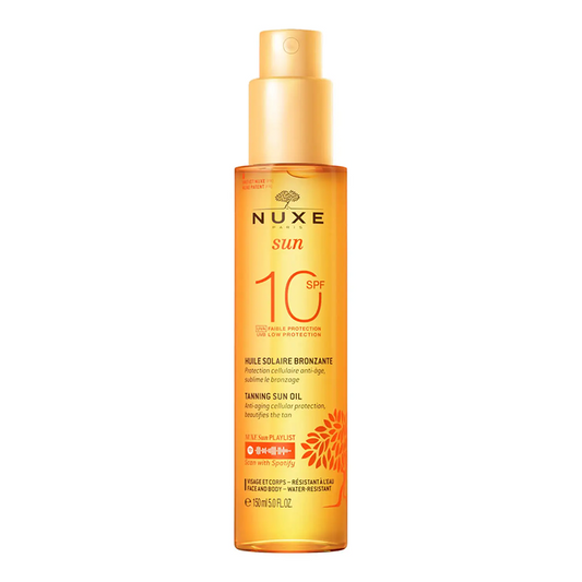 HUILE BRONZANTE FAIBLE PROTECTION SPF 10 UVA-UVB