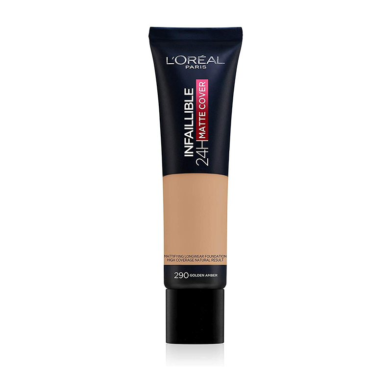 OMP Infallible Matte Cover Foundation 290 Gold Amber