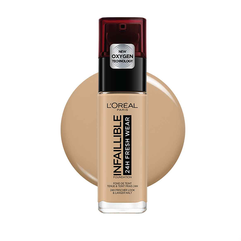 OMP Infallible 24H Liquid Foundation 200 Golden Sand