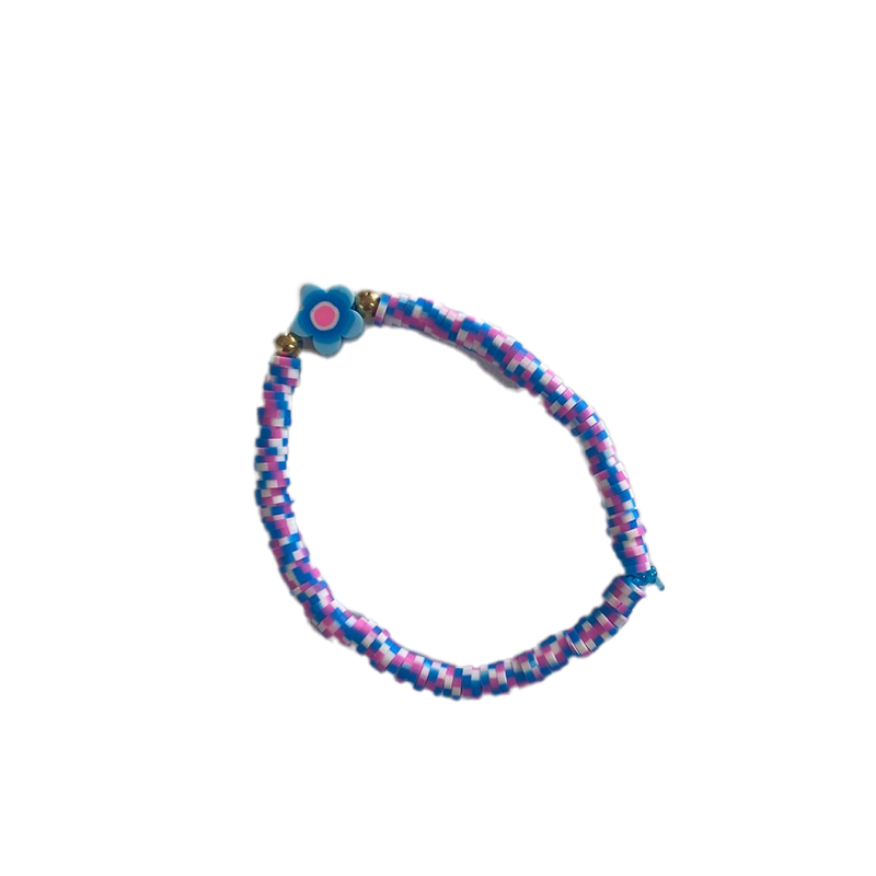 Blue-Pink-White Bracelet