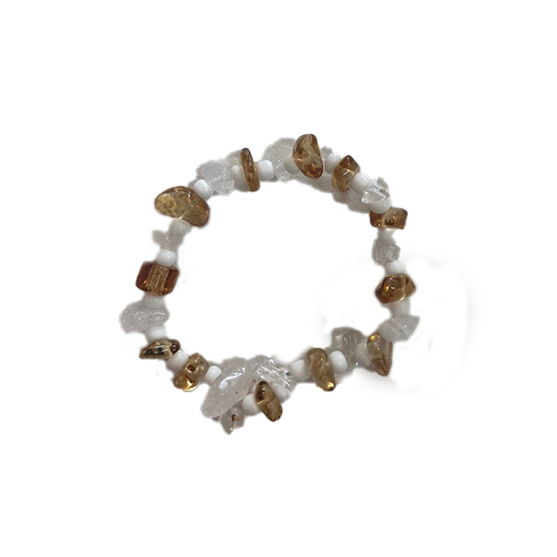 Brown & White Bracelet