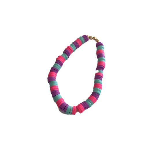 Pink-Cyan-Purple Bracelet