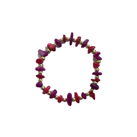 Red & Purple Bracelet