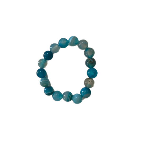 Blue Rounded Bracelet