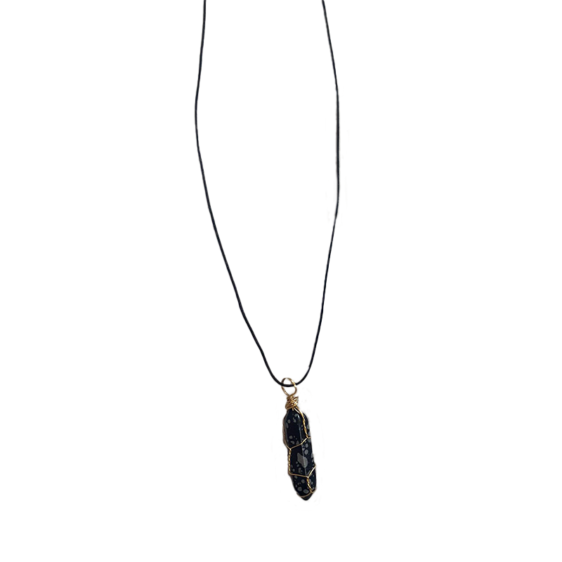 Black Gem Necklace