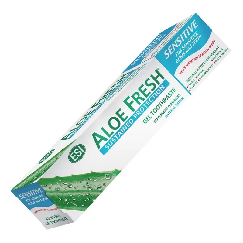 ESI Aloe Fresh sustained protection Gel ToothPaste Sensitive