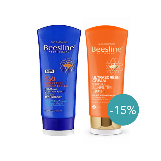 Sun Essentials Beesline APITHERAPY Kids Sunscreen + UltraScreen Cream SPF30