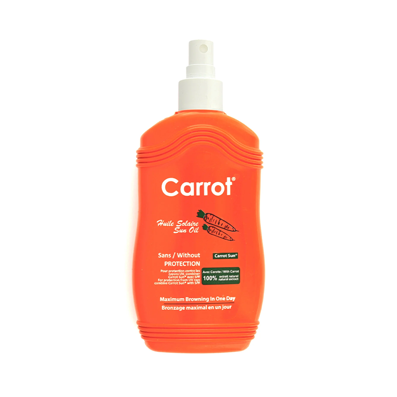 Carrot Spray Sun Oil Tan Accelerator