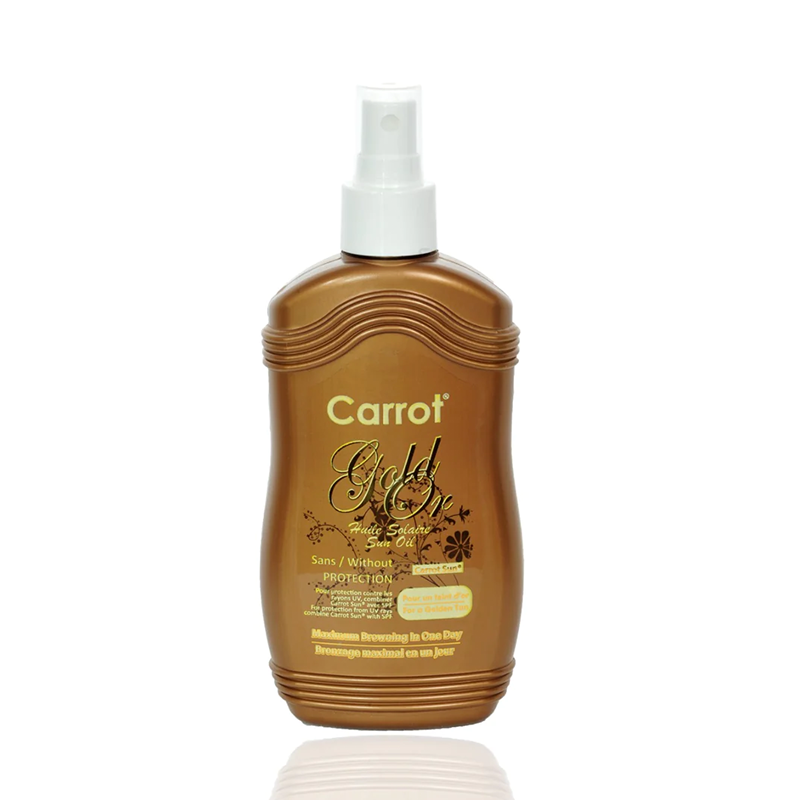 Carrot Spray Sun Oil Gold Or Tan Accelerator