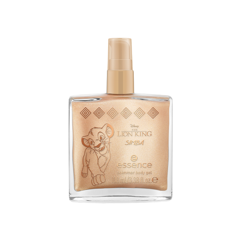 Essence ney Lion King Shimmer Body Gel 01