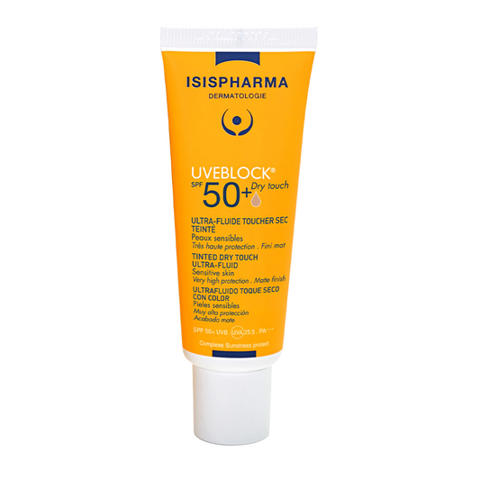 UVEBLOCK SPF50+ DRY TOUCH MEDIUM TINTED