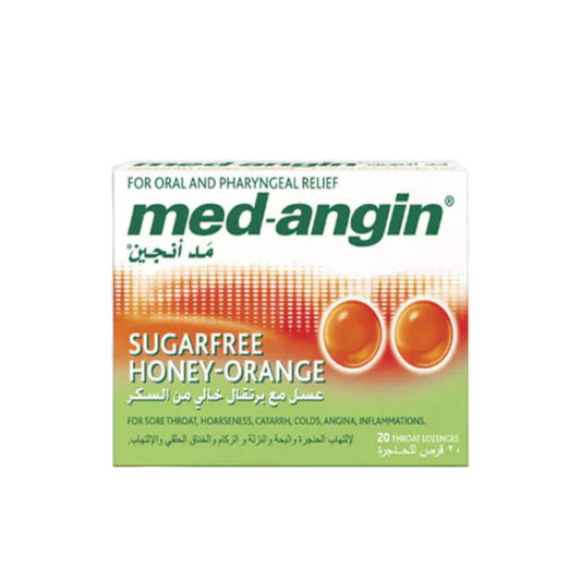 Med-Angin Honey-Orange Sugarfree
