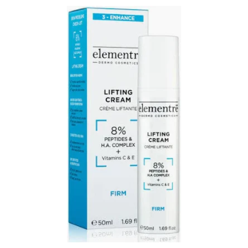 ELEMENTRE Lifting Cream 8% Peptides & Hyaluronic Acid