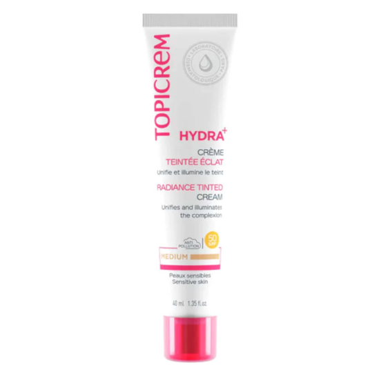 TOPICREM Hydra+ Radiance Tinted Cream Medium 40ml 