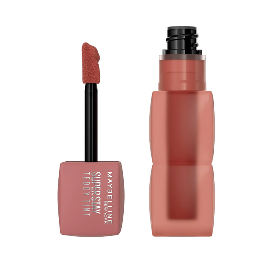 MAYBELLINE Super Stay Teddy Tint Liquid Lip Tint 100 Kitten Heel
