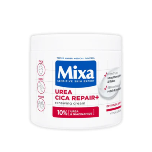 Mixa Urea Cica Repair Cream Very Dry Skin Jar 400 mL