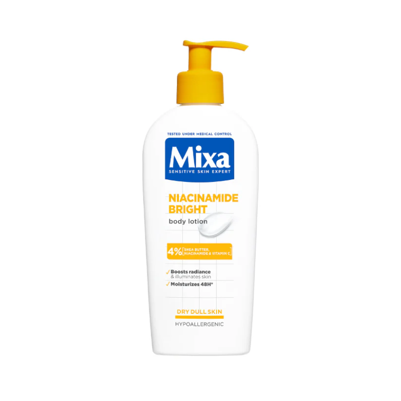 Mixa Niacinamide Bright Dry Dull Skin Lotion 250 mL