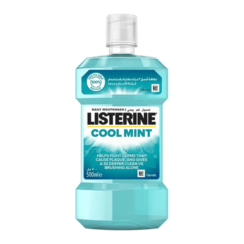 Listerine Mouthwash Cool Mint 500ml
