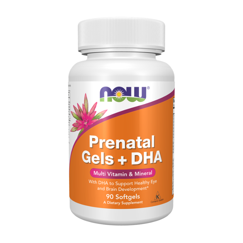 Now Prenatal Gels + DHA Softgels