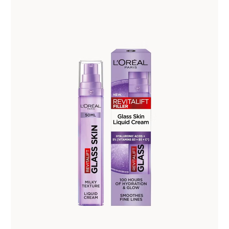 L'Oréal Paris Revitalift Filler Glass Skin liquid Cream 50 mL