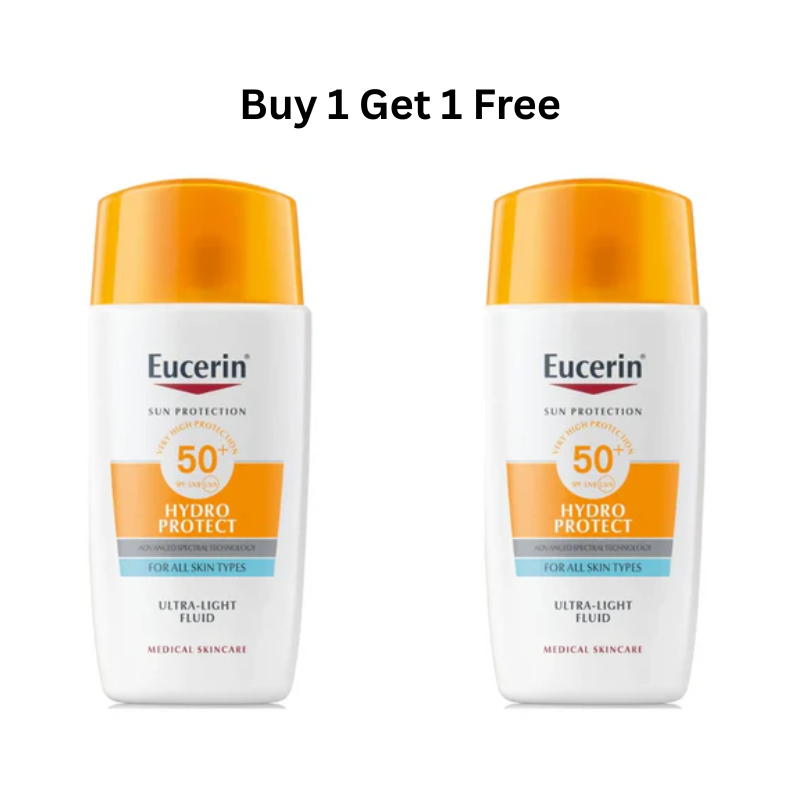 Buy 1 Get 1 Free Eucerin Hydro Protect Ultra Light Fluid SPF 50+
