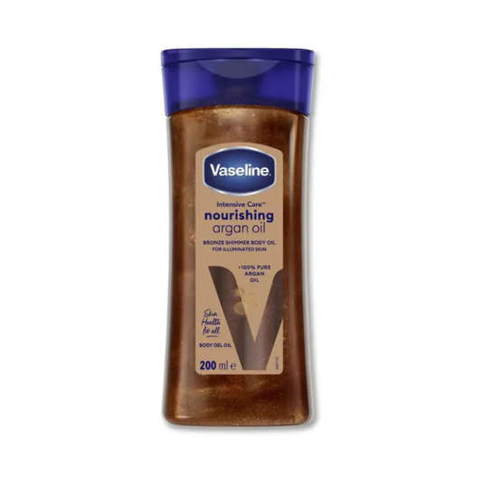 Vaseline Nourishing Argan Oil Body Gel Oil, 200ml