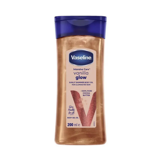 Vaseline Vanilla Glow Body Gel Oil, 200ml