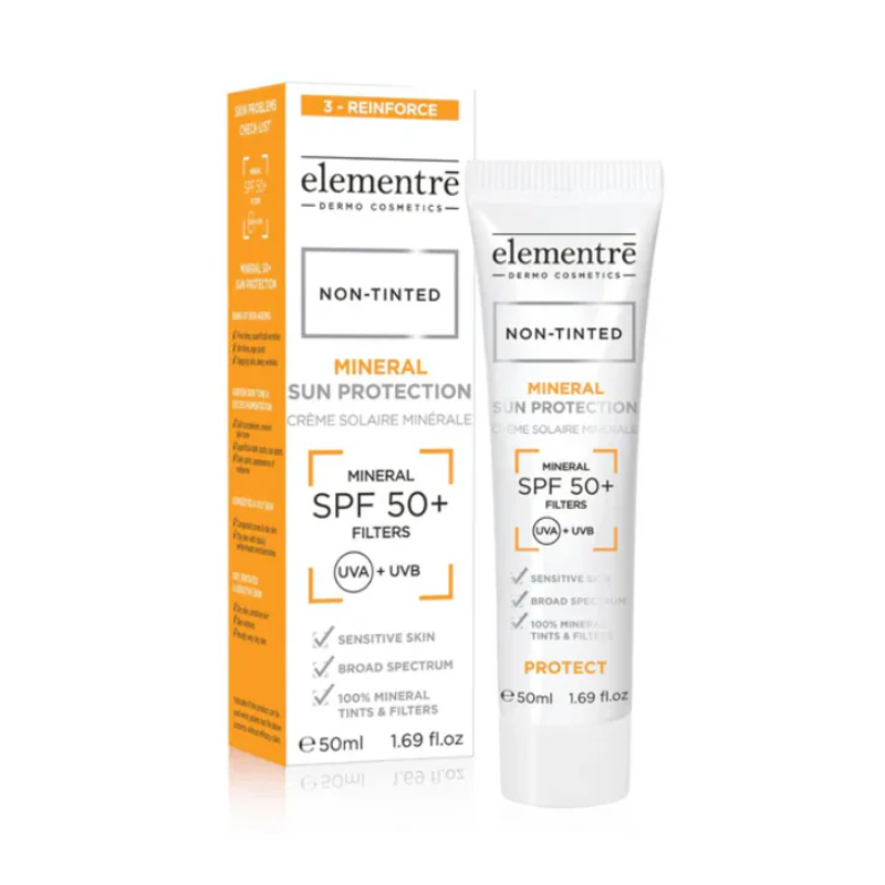 Elementre Mineral Sun Protection Non-Tinted SPF50+ 50ml