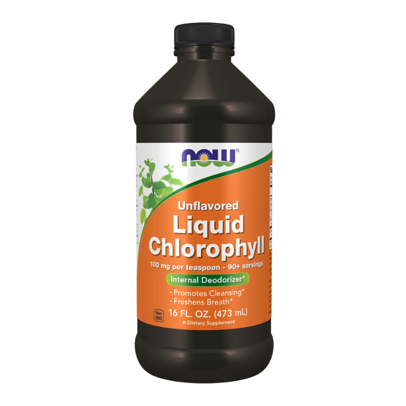 NOW Chlorophyll Liquid, Unflavored