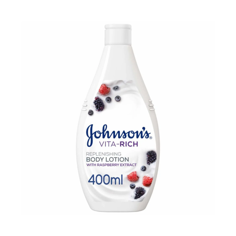 Johnson's Vita-Rich Body Lotion Replenishing Berry