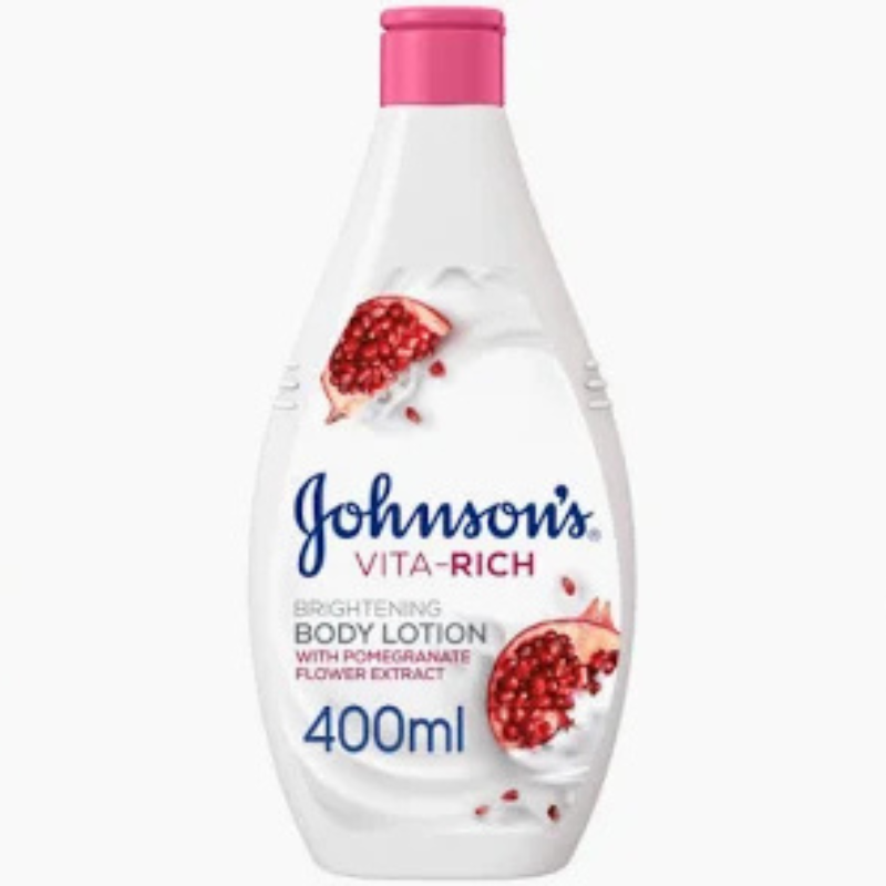 Johnson's Vita-Rich Body Lotion Brightening Pomegranate