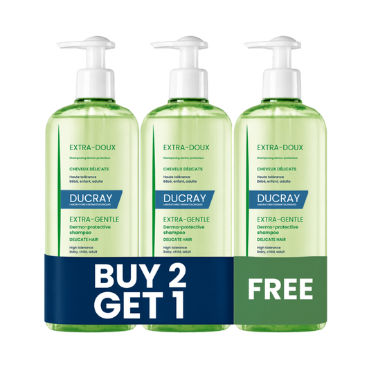 Buy Two Get One Ducray Extra-Gentle Dermo-protective shampoo 400ml 