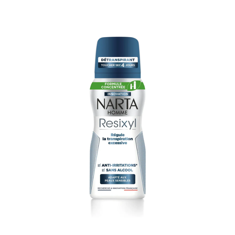 Narta Resixyl Men's Anti-Irritation Aerosol Deodorant – For Sensitive Skin