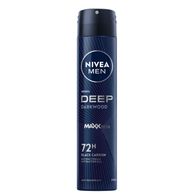 Nivea Deep Darkwood Deodorant Spray For Men 200ml