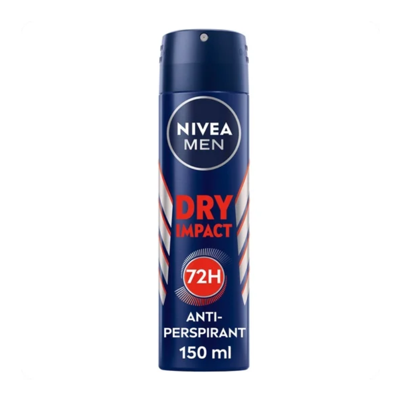 Nivea Dry Impact Deodorant Spray For Men 150ml