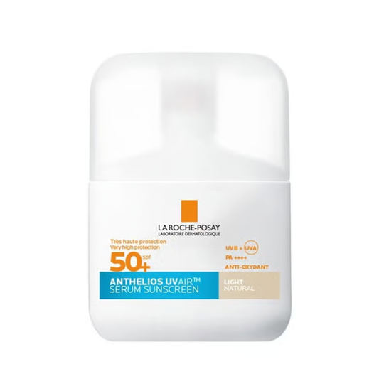 Anthelios uv air serum sunscreen tinted light natural spf50+